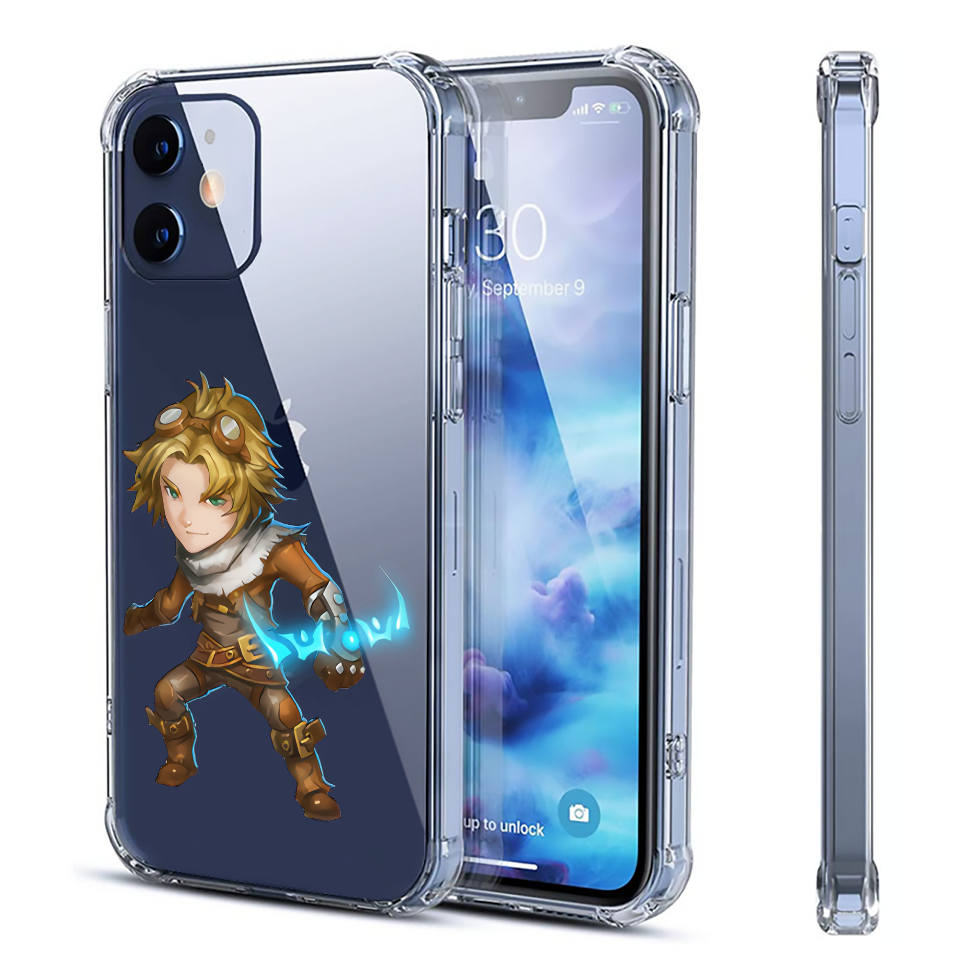 （画像用） リーグ・オブ・レジェンド League of Legends LOL 【iPhone 12シリーズ対応】透明スマホケース（クリアソフトケース）
